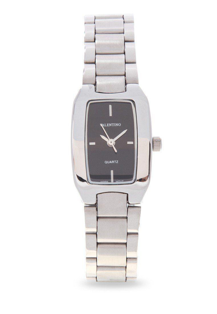 Valentino 20121949-BLACK SILVER STAINLESS BAND Watch For Women-Watch Portal Philippines