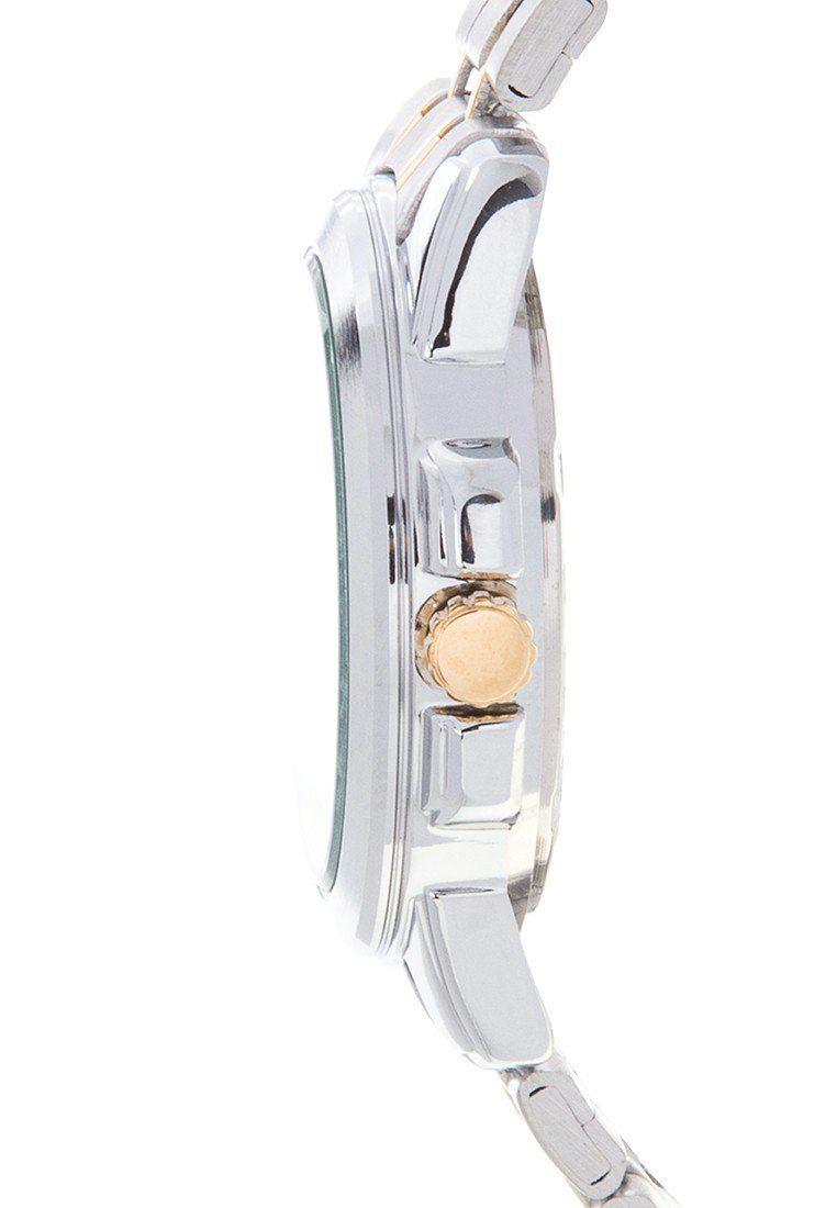 Valentino 20121953-TWO TONE - BLACK DIAL STAINLESS BAND Watch For Women-Watch Portal Philippines