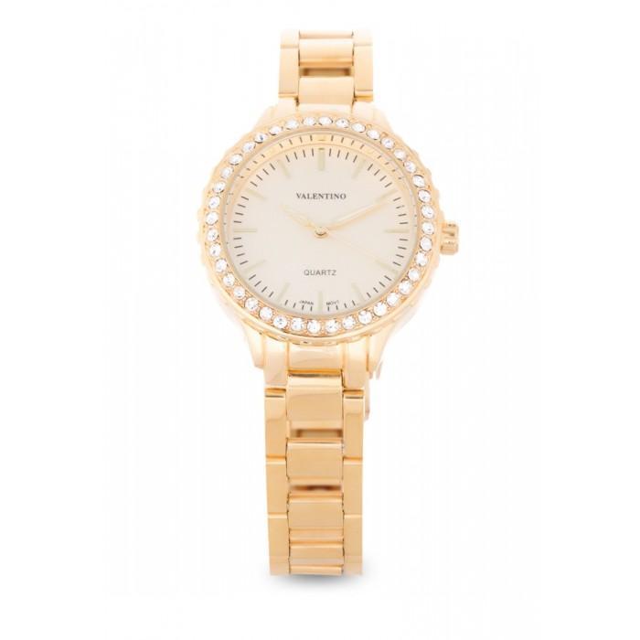 Valentino 20121959-GOLD - GOLD DIAL STAINLESS BAND Watch For Women-Watch Portal Philippines