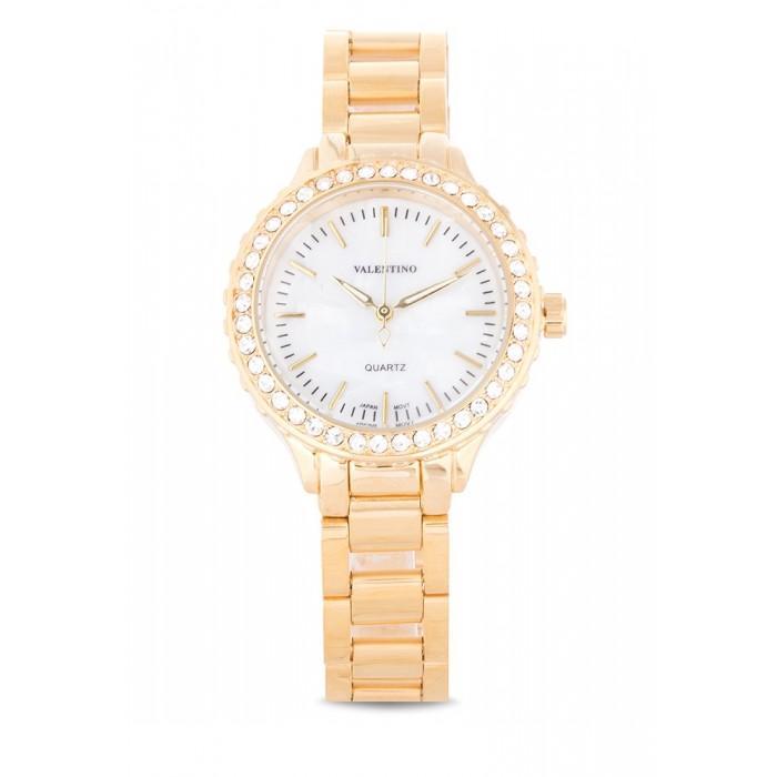 Valentino 20121959-GOLD - MOP DIAL GOLD STAINLESS BAND Watch For Women-Watch Portal Philippines