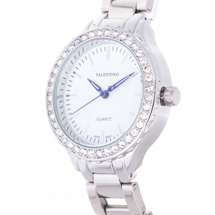 Valentino 20121961-SILVER - WHITE DIAL SILVER STAINLESS BAND Watch For Women-Watch Portal Philippines