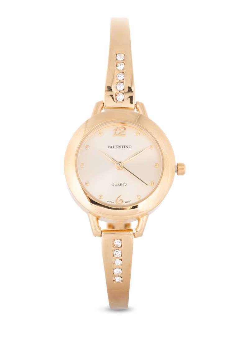 Valentino 20121980-GOLD DIAL FASHION METAL - ALLOY Watch For Women-Watch Portal Philippines