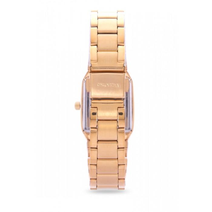Valentino 20122019-BLACK DIAL GOLD STAINLESS STEEL STRAP Watch for Women-Watch Portal Philippines