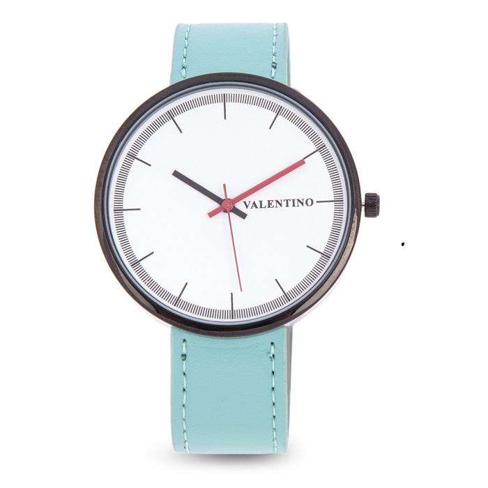 Valentino 20122095-BLUE GREEN STRAP BLUE GREEN LEATHER STRAP Watch for Men and Women-Watch Portal Philippines