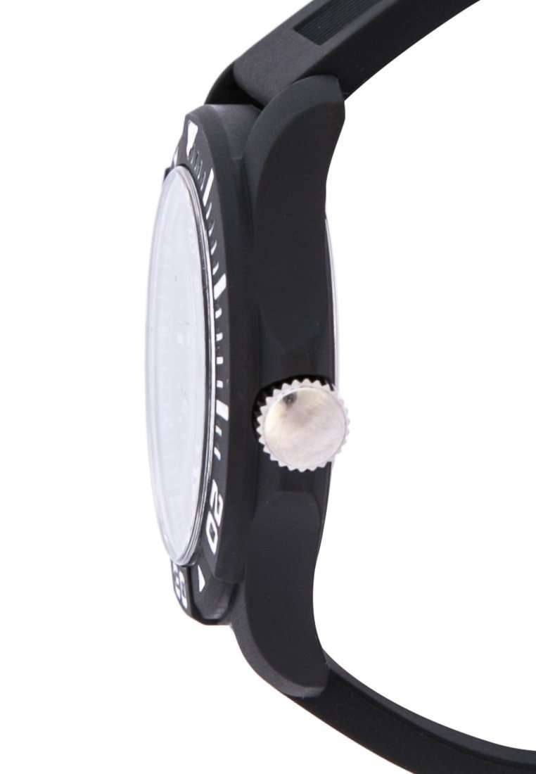 Valentino 20122097-BLACK CASE BLACK RUBBER STRAP Watch for Men-Watch Portal Philippines