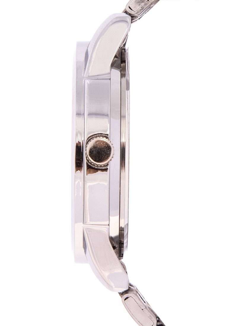 Valentino 20122123-BLACK DIAL Silver Stainless Steel Band Watch for Men-Watch Portal Philippines