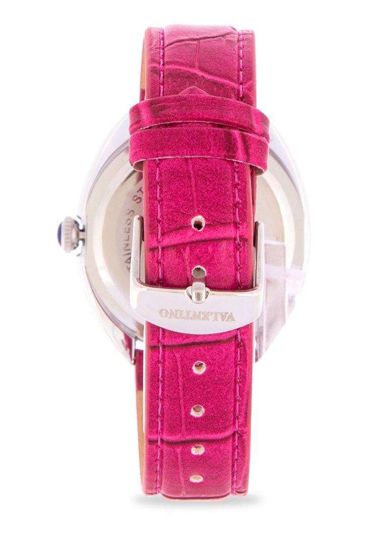 Valentino 20122125-RED STRAP Red Leather Strap Watch for Women-Watch Portal Philippines