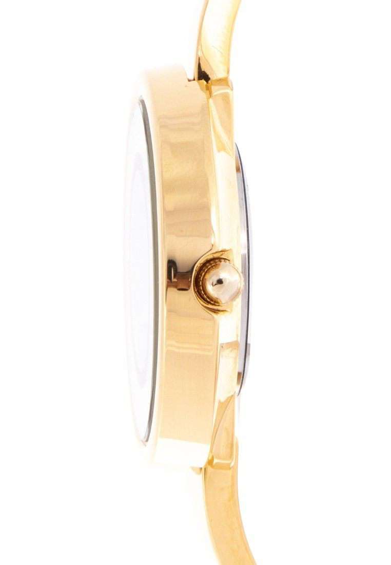 Valentino 20122148-BLACK DIAL Gold Fashion Metal Band Watch for Women-Watch Portal Philippines