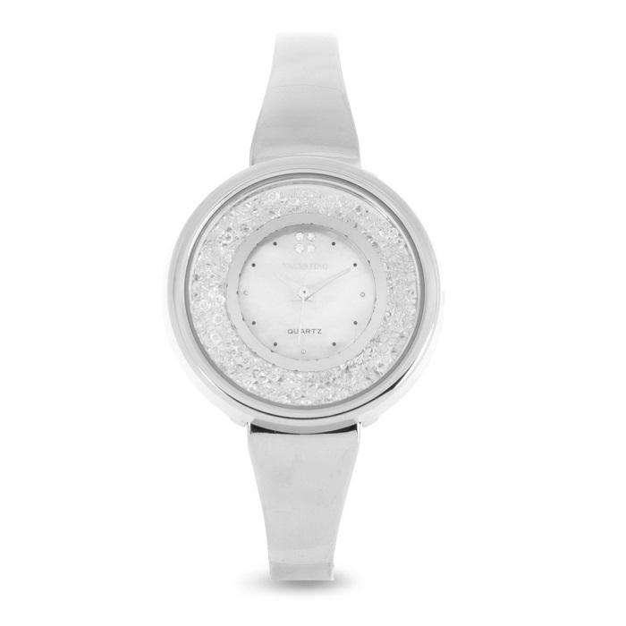 Valentino 20122150-WHITE DIAL Silver Fashion Metal Band Watch for Women-Watch Portal Philippines