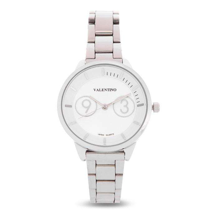 Valentino 20122174-SILVER DIAL Silver Stainless Steel Band Watch for Women-Watch Portal Philippines