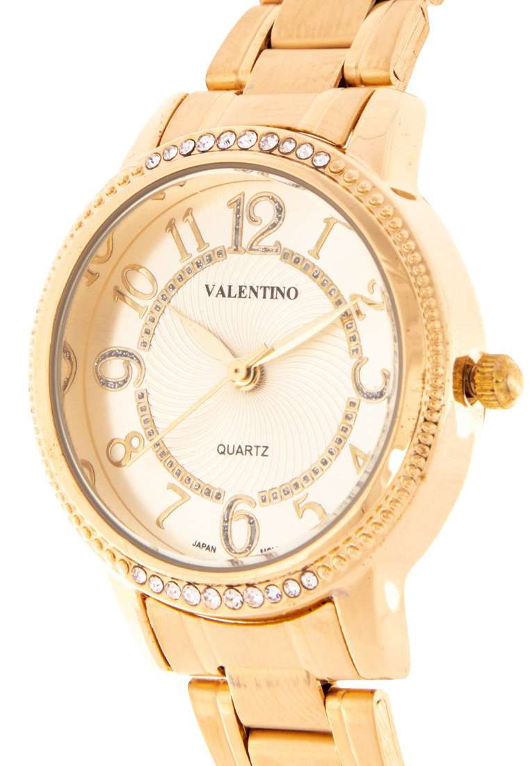 Valentino 20122199-GOLD DIAL Gold Stainless Steel Watch for Women-Watch Portal Philippines