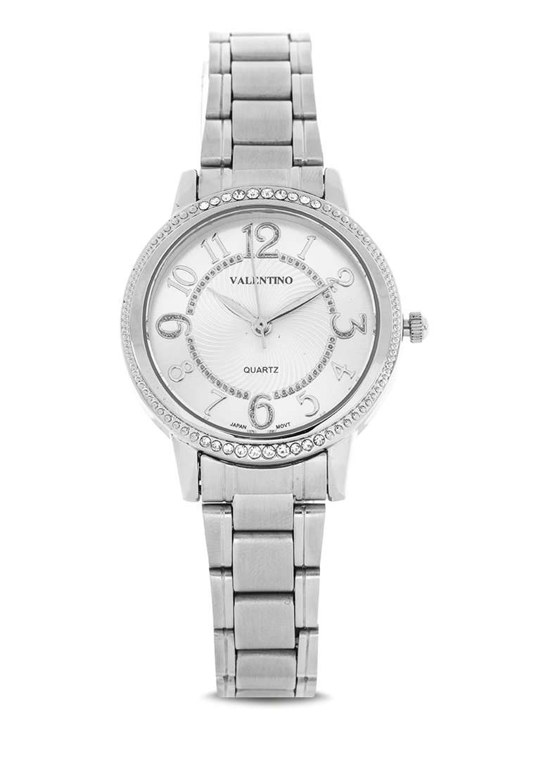 Valentino 20122200-SILVER DIAL Silver Stainless Strap Watch-Watch Portal Philippines