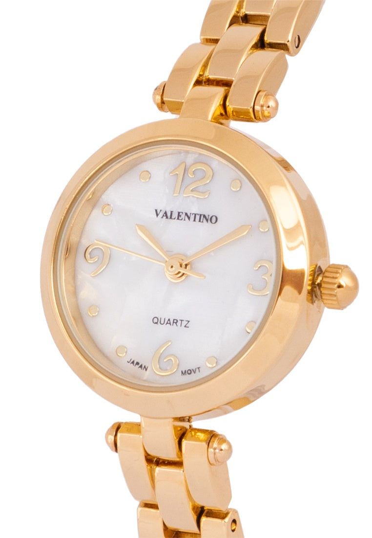 Valentino 20122206-MOP DIAL Alloy Strap Analog Watch for Women-Watch Portal Philippines