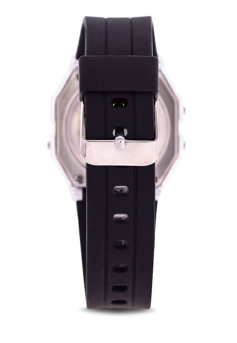 Valentino 20122215-SILVER Rubber Strap Watch for Men and Women-Watch Portal Philippines