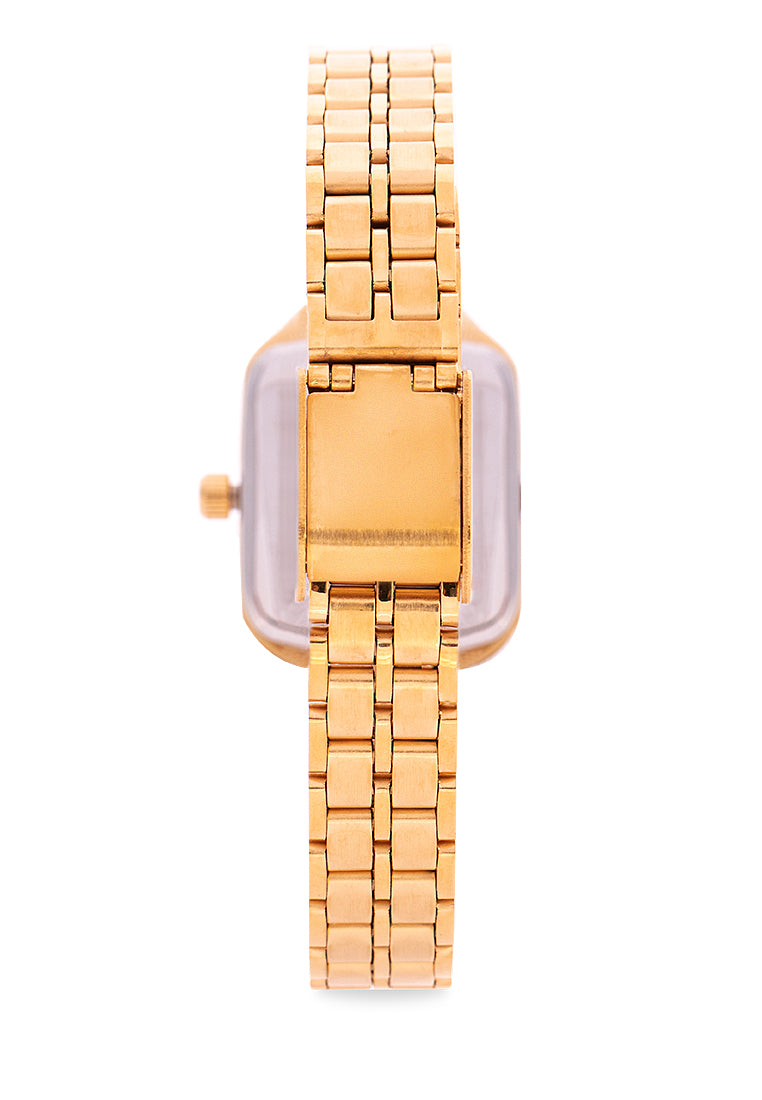 Valentino 20122219-GLD - WHT DIAL Analog Stainless Band Watch for Women-Watch Portal Philippines