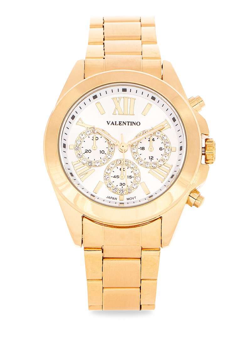 Valentino 20122221-GLD - GOLD DIAL Gold Watch for Women-Watch Portal Philippines