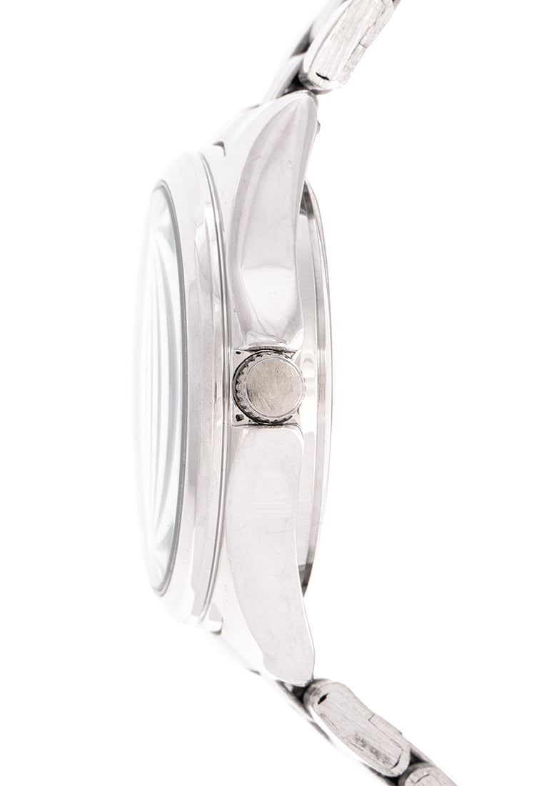 Valentino 20122239-BLK DIAL - SIL INDEX Analog Stainless Steel Strap Watch for Women-Watch Portal Philippines