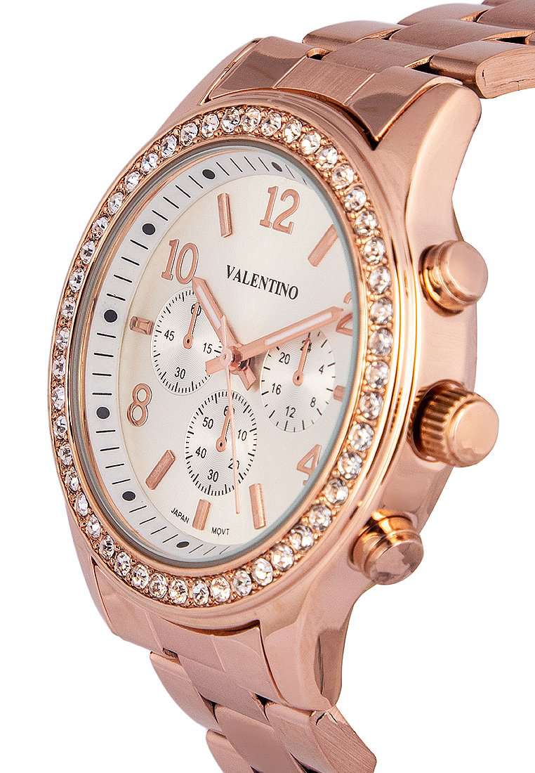 Valentino 20122245-SILVER DIAL Gold Watch for Women-Watch Portal Philippines