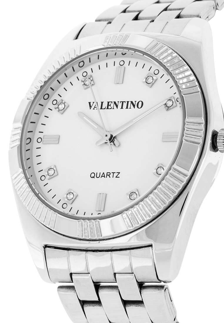 Valentino 20122251-WHITE DIAL Silver Watch for Men-Watch Portal Philippines
