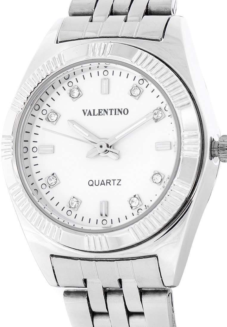 Valentino 20122252-WHITE DIAL Silver Watch for Women-Watch Portal Philippines