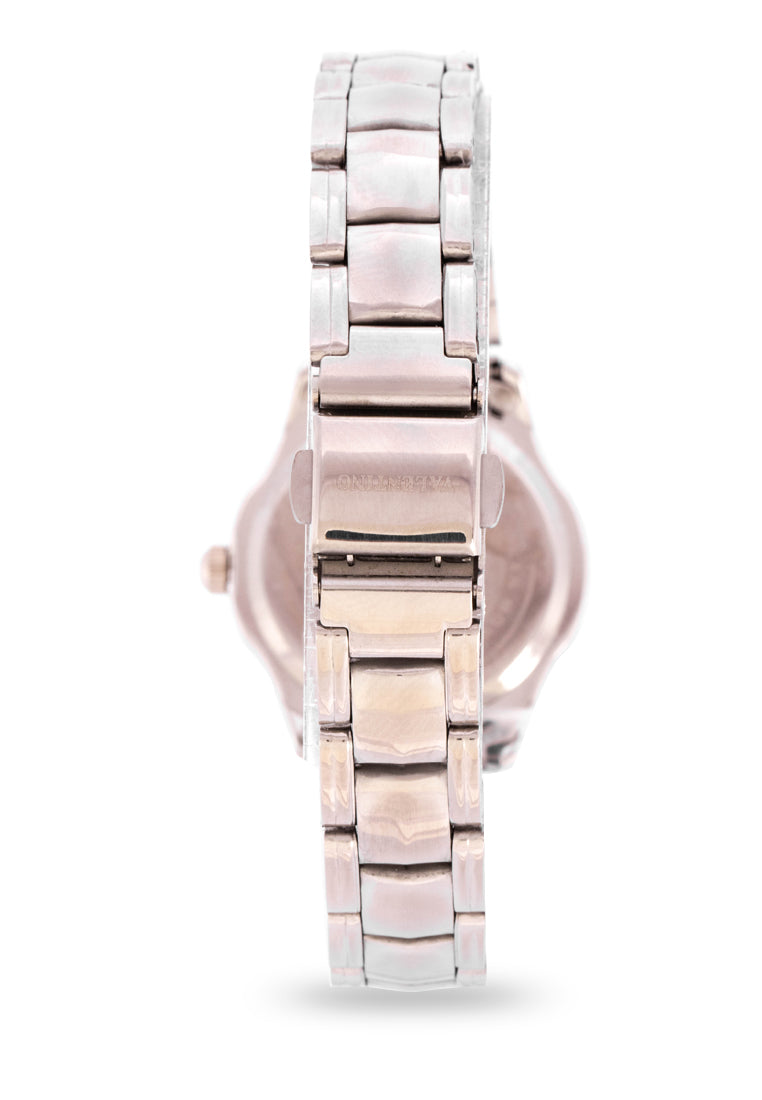 Valentino 20122254-WHT DIAL - SIL INDEX Analog Stainless Band Watch for Women-Watch Portal Philippines