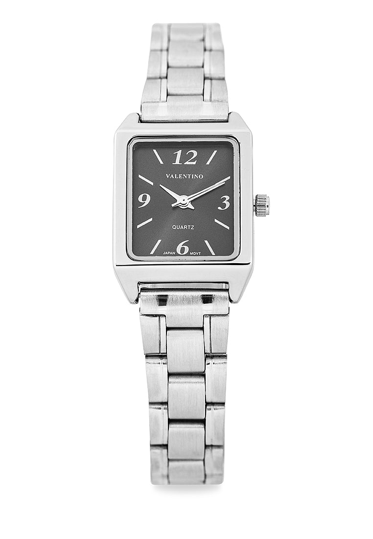 Valentino 20122257-BLK DIAL - NUMBER Analog Stainless Steel Strap Watch for Women-Watch Portal Philippines