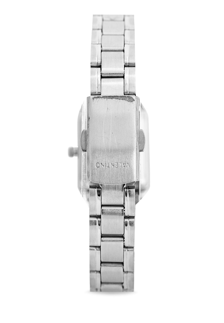 Valentino 20122257-PINK DIAL - NUMBER Analog Stainless Steel Strap Watch for Women-Watch Portal Philippines