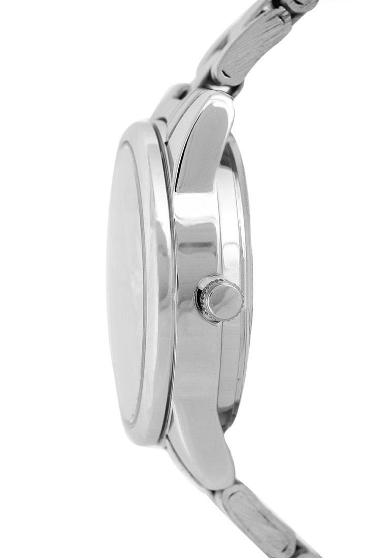 Valentino 20122259-BLACK DIAL Analog Stainless Steel Strap Watch for Women-Watch Portal Philippines