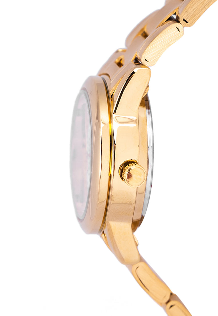 Valentino 20122260-GLD - GOLD DIAL Analog Stainless Band Watch for Women-Watch Portal Philippines