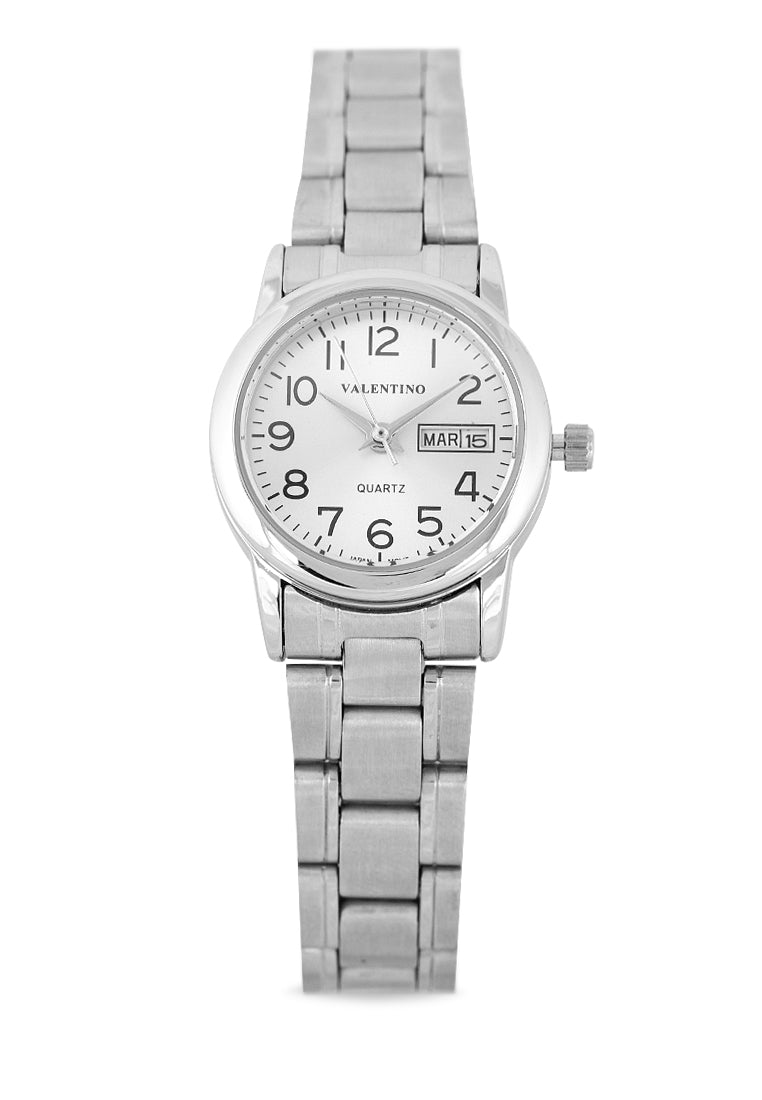 Valentino 20122261-BLUE DIAL Analog Stainless Steel Strap Watch for Women-Watch Portal Philippines