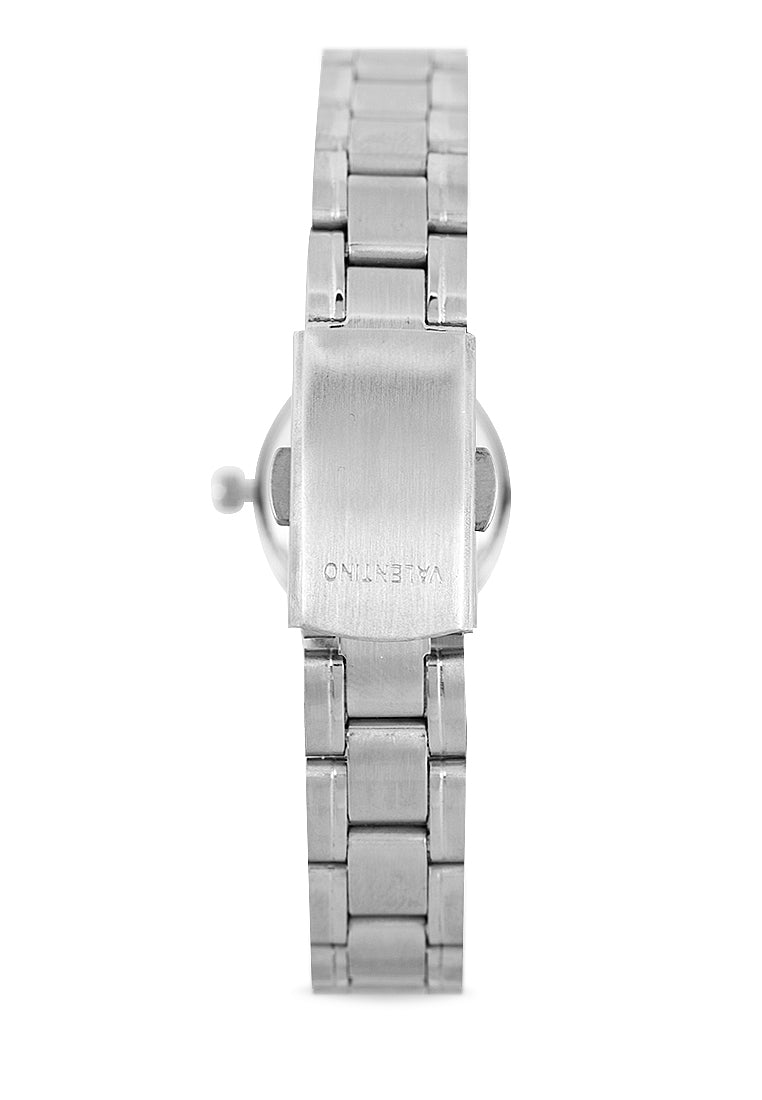 Valentino 20122261-PINK DIAL Analog Stainless Steel Strap Watch for Women-Watch Portal Philippines