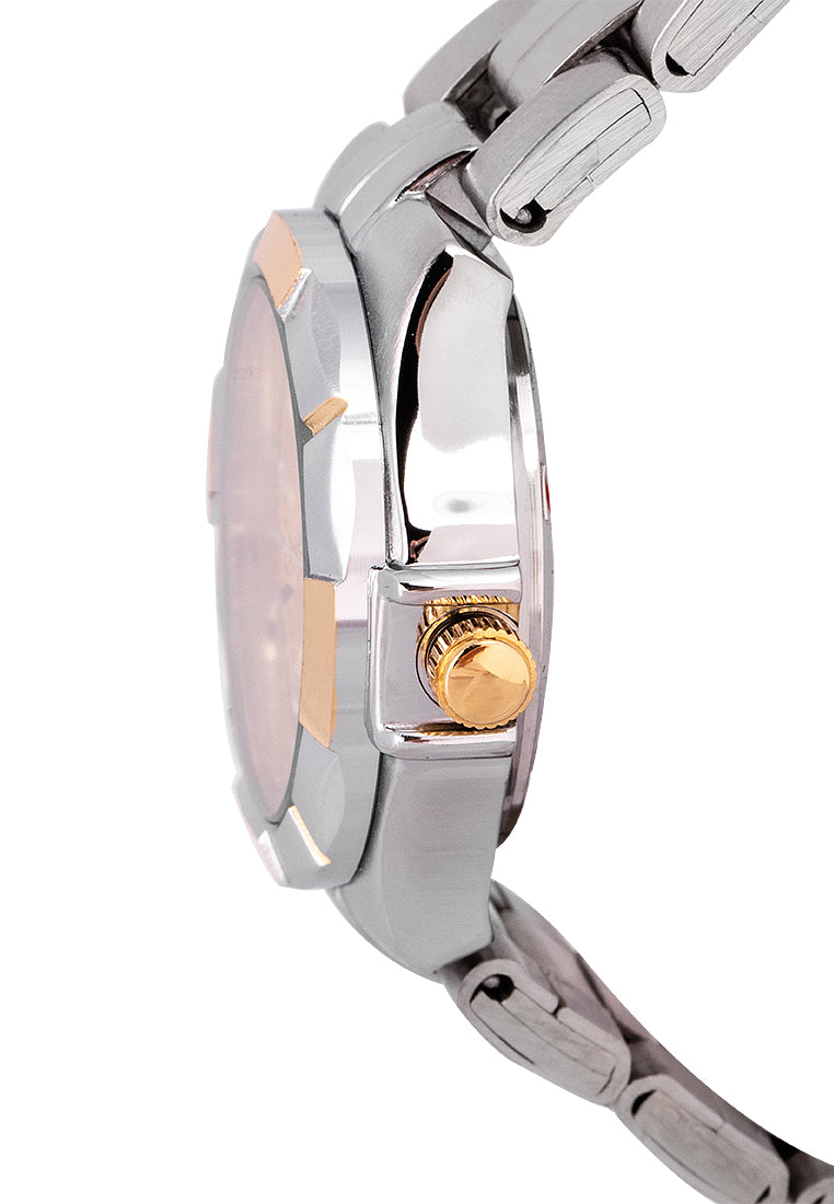 Valentino 20122263-TWO TONE VES - GLD DIAL NUMBER Analog Stainless Band Watch for Women-Watch Portal Philippines