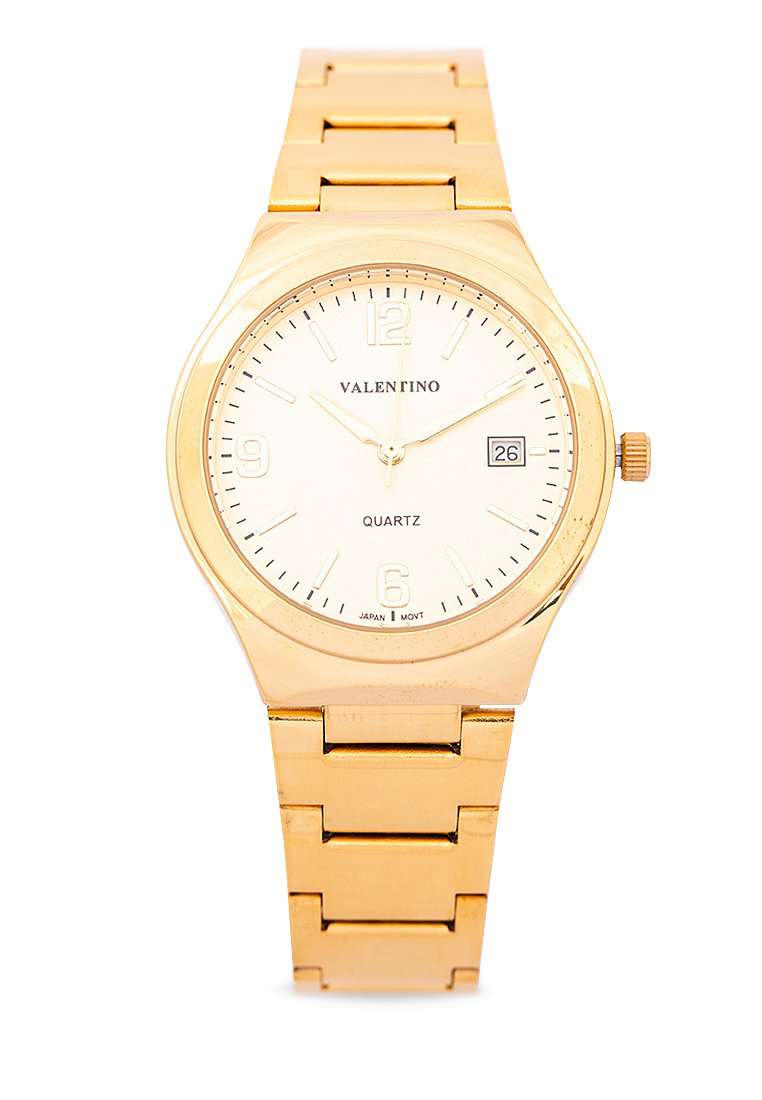 Valentino 20122264-GOLD DIAL - LINE Gold Stainless Watch for Men-Watch Portal Philippines