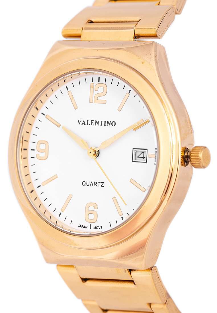 Valentino 20122264-WHITE DIAL - LINE Gold Stainless Watch for Men-Watch Portal Philippines