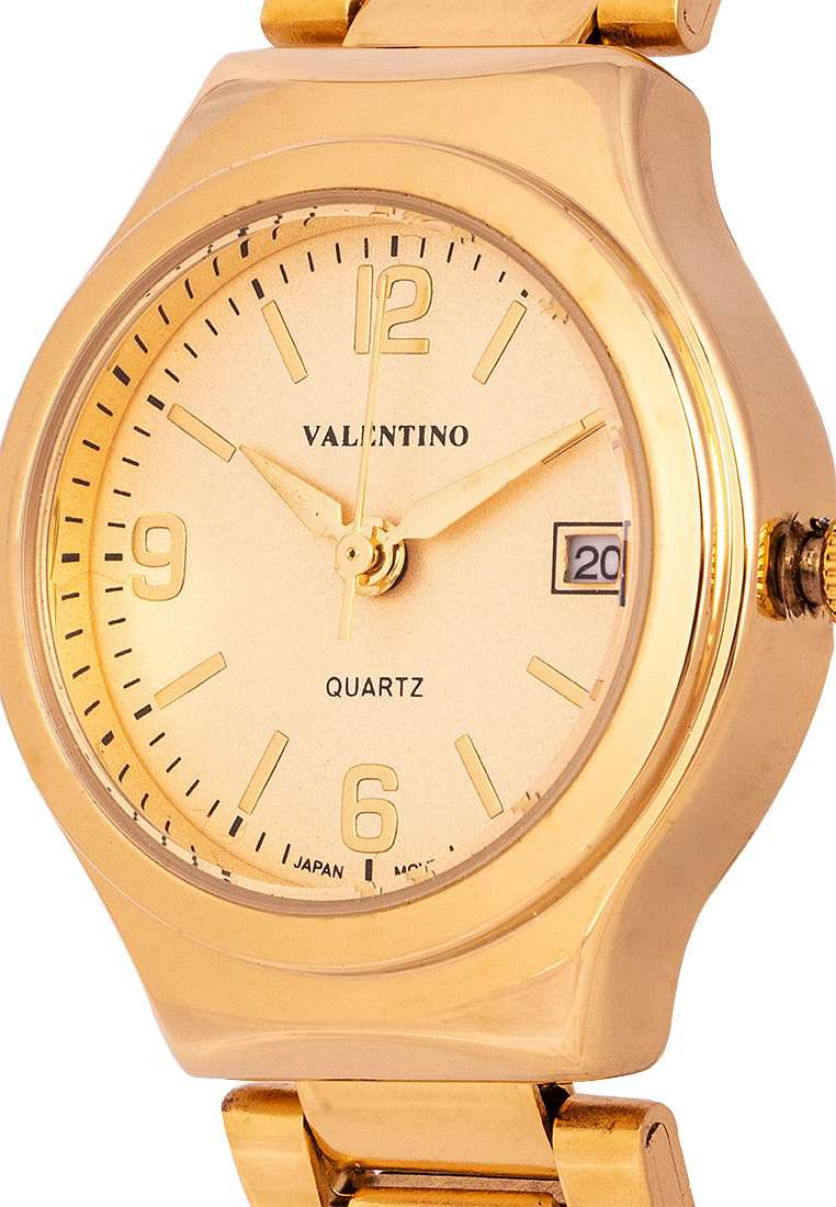 Valentino 20122265-GOLD DIAL - LINE Gold Stainless Watch for Women-Watch Portal Philippines