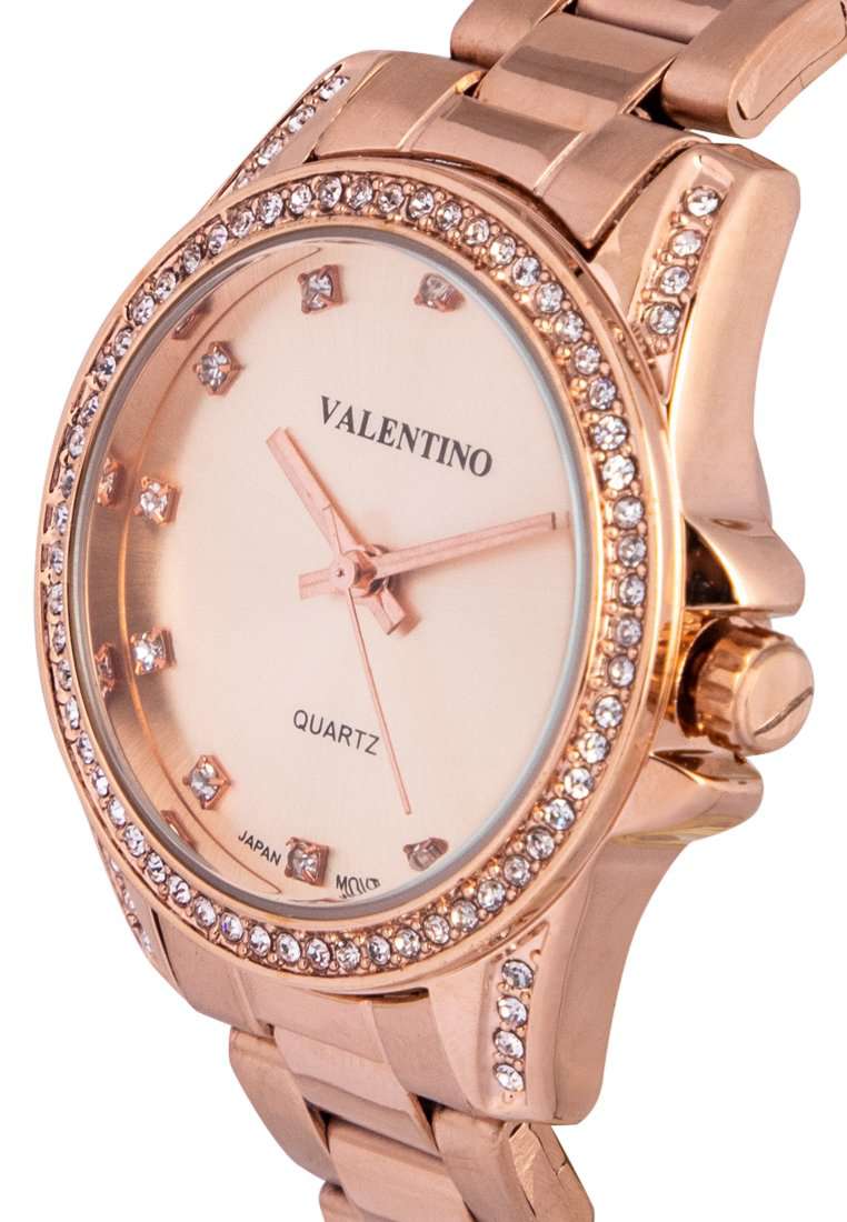 Valentino 20122290-ROSE DIAL Rose Gold Stainless Steel Watch for Women-Watch Portal Philippines