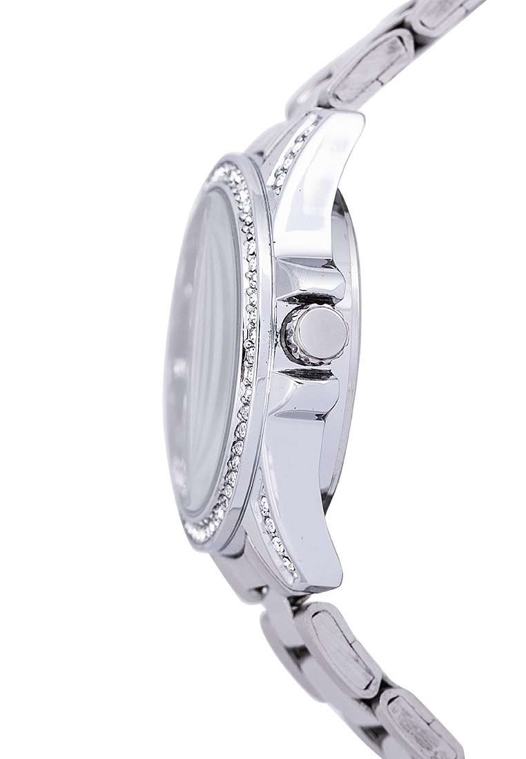 Valentino 20122291-BLACK DIAL Silver Stainless Steel Watch for Women-Watch Portal Philippines