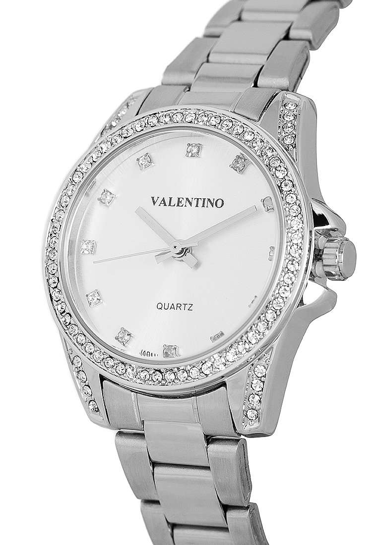 Valentino 20122291-SILVER DIAL Silver Stainless Steel Watch for Women-Watch Portal Philippines