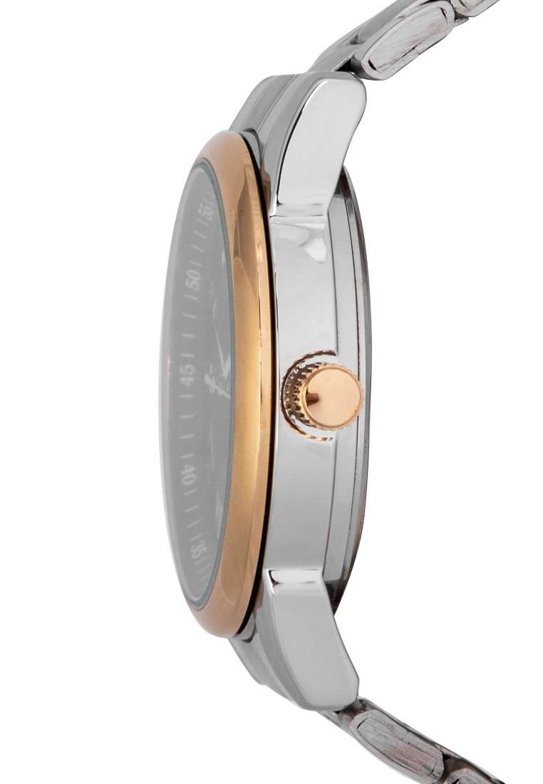 Valentino 20122299-GOLD RING-BLK DL Silver Strap for Men-Watch Portal Philippines