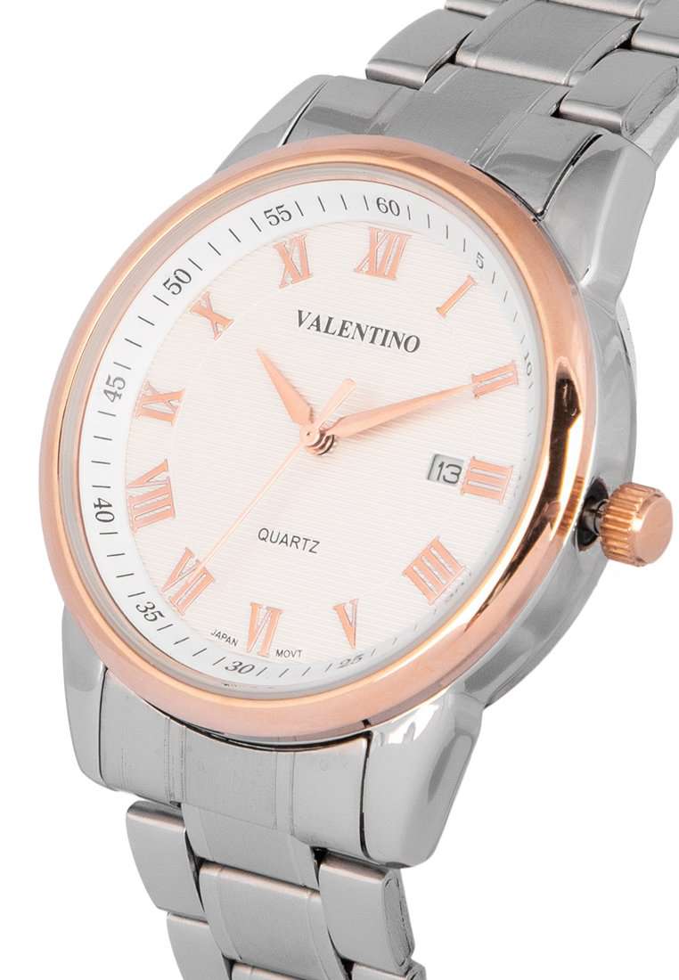 Valentino 20122299-RG RING-WHT DIAL Silver Strap for Men-Watch Portal Philippines