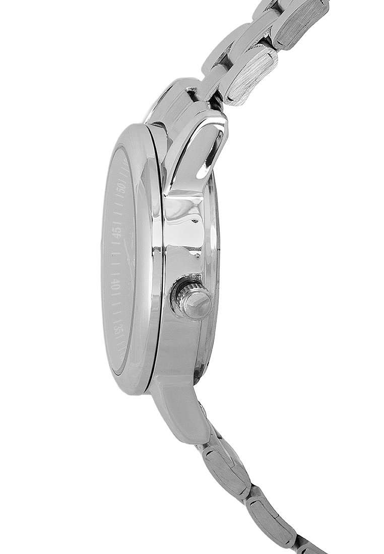 Valentino 20122300-SIL RING-BLK DIAL Silver Strap for Women-Watch Portal Philippines