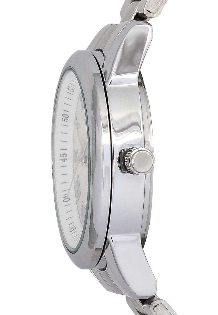 Valentino 20122300-SIL RING-WHT DL Silver Strap for Women-Watch Portal Philippines