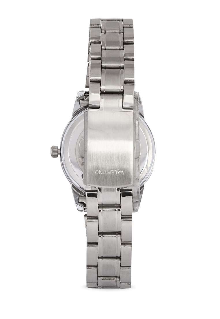 Valentino 20122300-SIL RING-WHT DL Silver Strap for Women-Watch Portal Philippines