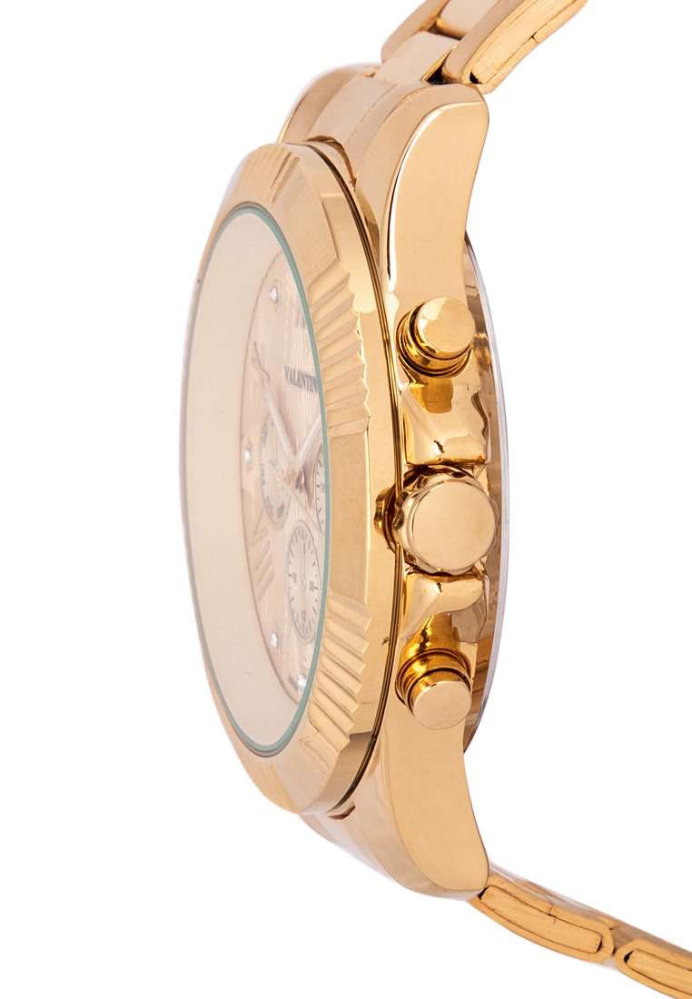 Valentino 20122301-GOLD-GOLD DL Stainless Steel Watch for Women-Watch Portal Philippines