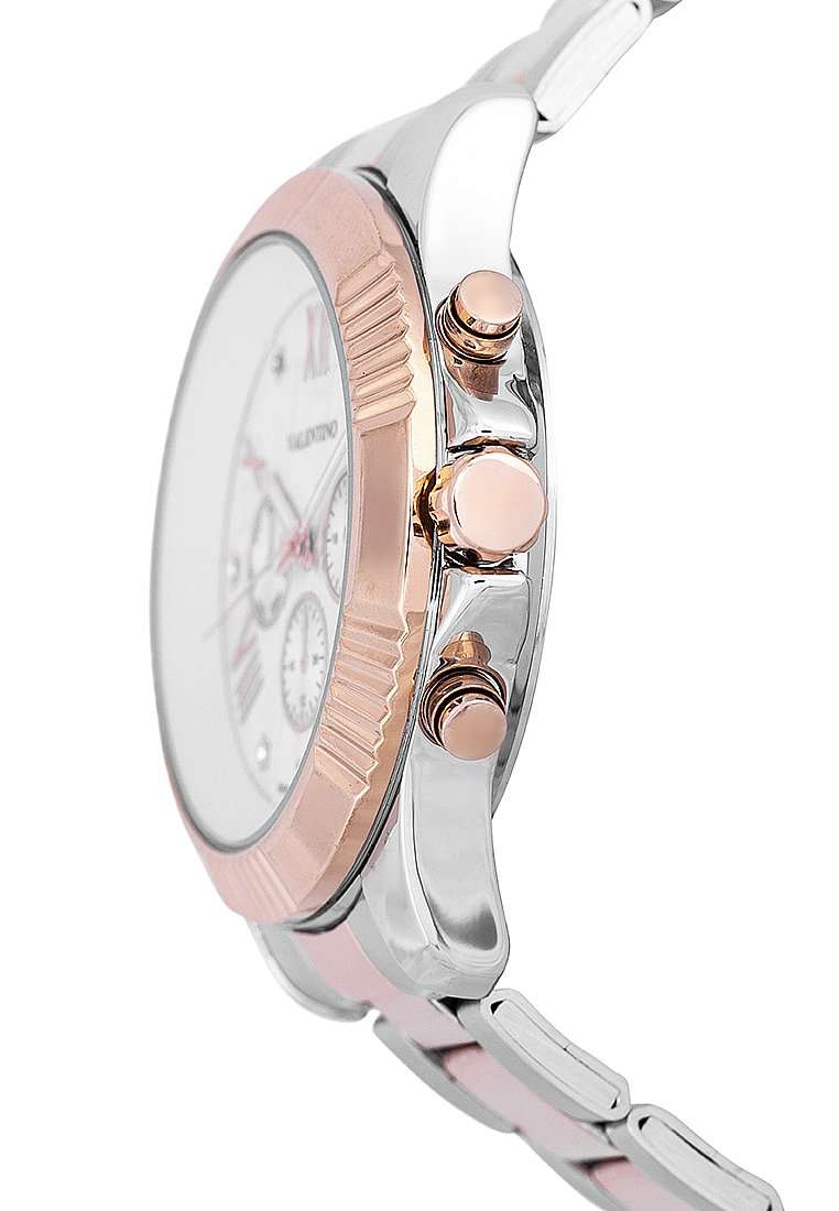 Valentino 20122302-TWO TONE-WHT DL Stainless Steel Watch for Women-Watch Portal Philippines