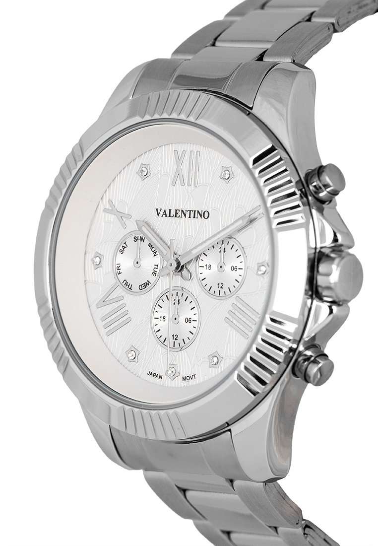 Valentino 20122303-WHITE DIAL Stainless Steel Watch for Women-Watch Portal Philippines