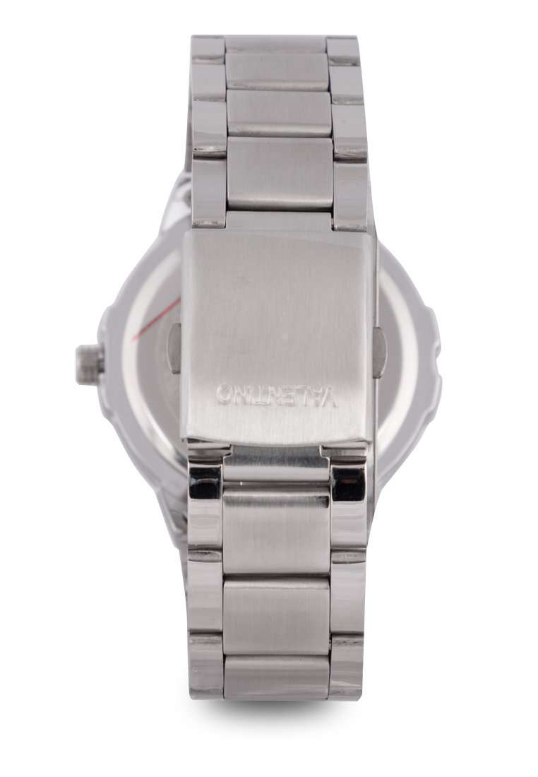 Valentino 20122318-IVORY DIAL Silver Stainless Strap Watch for Men-Watch Portal Philippines