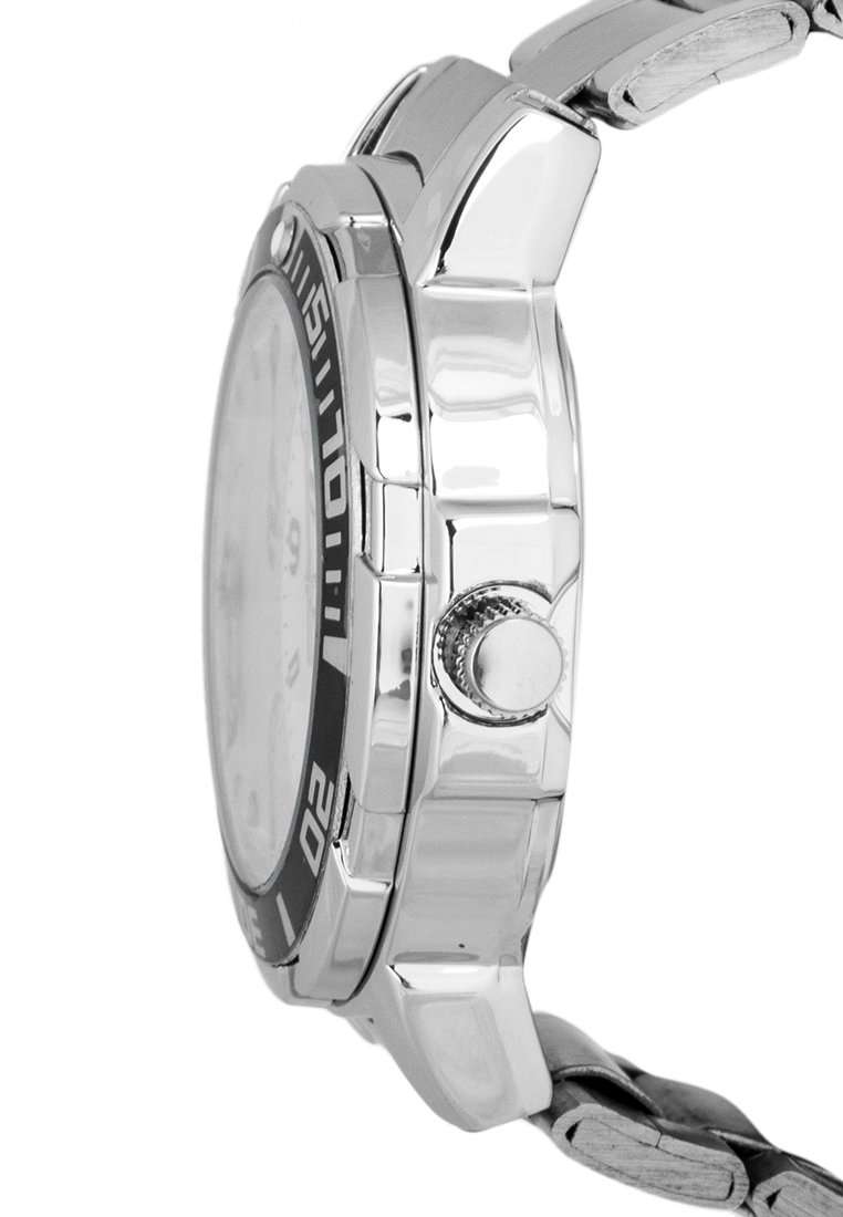 Valentino 20122318-WHITE DIAL Silver Stainless Strap Watch for Men-Watch Portal Philippines