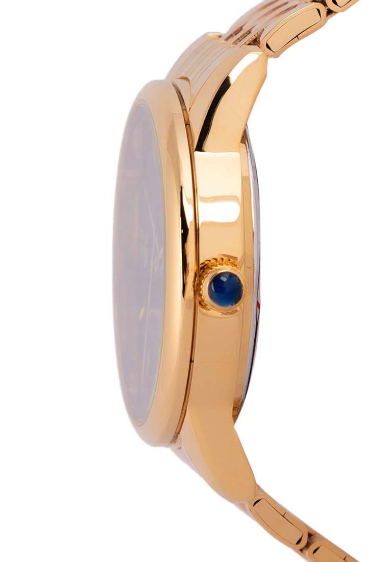 Valentino 20122321-BLACK DIAL Gold Stainless Steel Watch for Women-Watch Portal Philippines