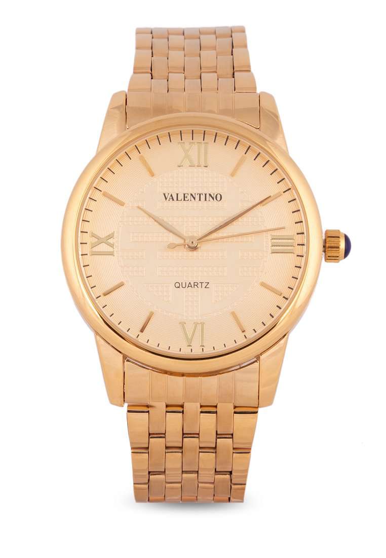 Valentino 20122321-GOLD DIAL Gold Stainless Steel Watch for Women-Watch Portal Philippines